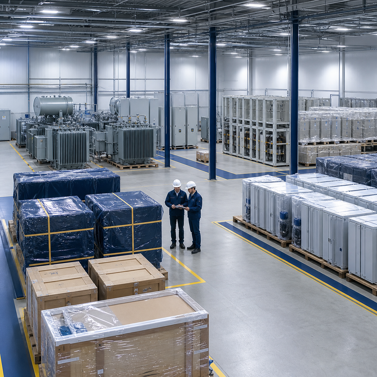 Organized electrical equipment supply center